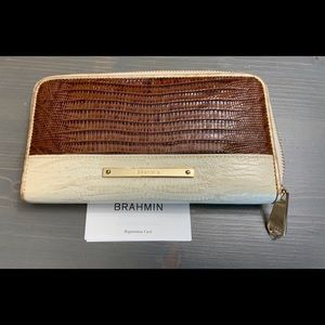 Brahmin Suri - Vanilla Cream Monte Wallet